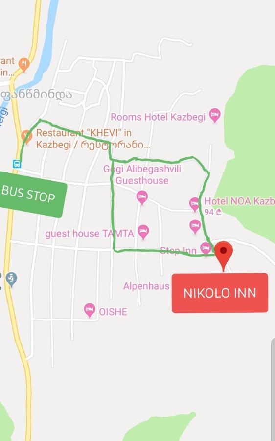 Nikolo Inn Kazbegi Ngoại thất bức ảnh